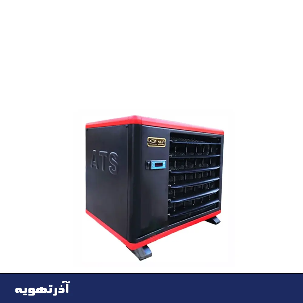 هیتر برقی فن دار آذر تهویه مدل E18000 طرح فلورا سه فاز