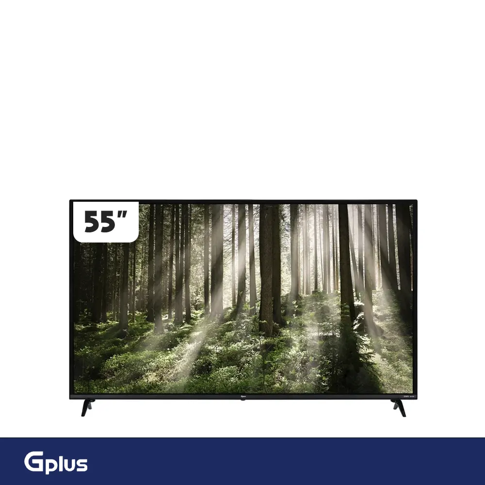 تلویزیون ال ای دی هوشمند جی پلاس 55 اینج مدل GTV-55RU726N