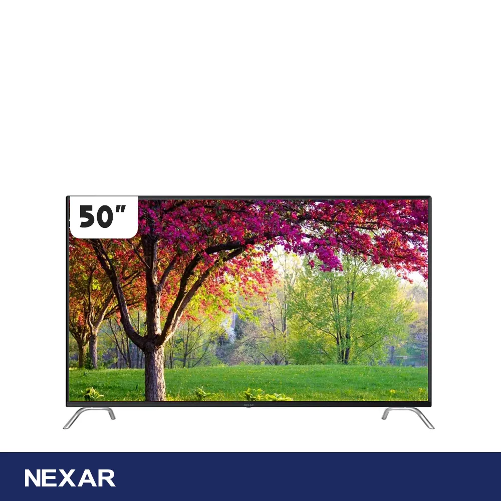 تلویزیون ال ای دی هوشمند نکسار 50 اینچ مدل NTV-U50F618N
