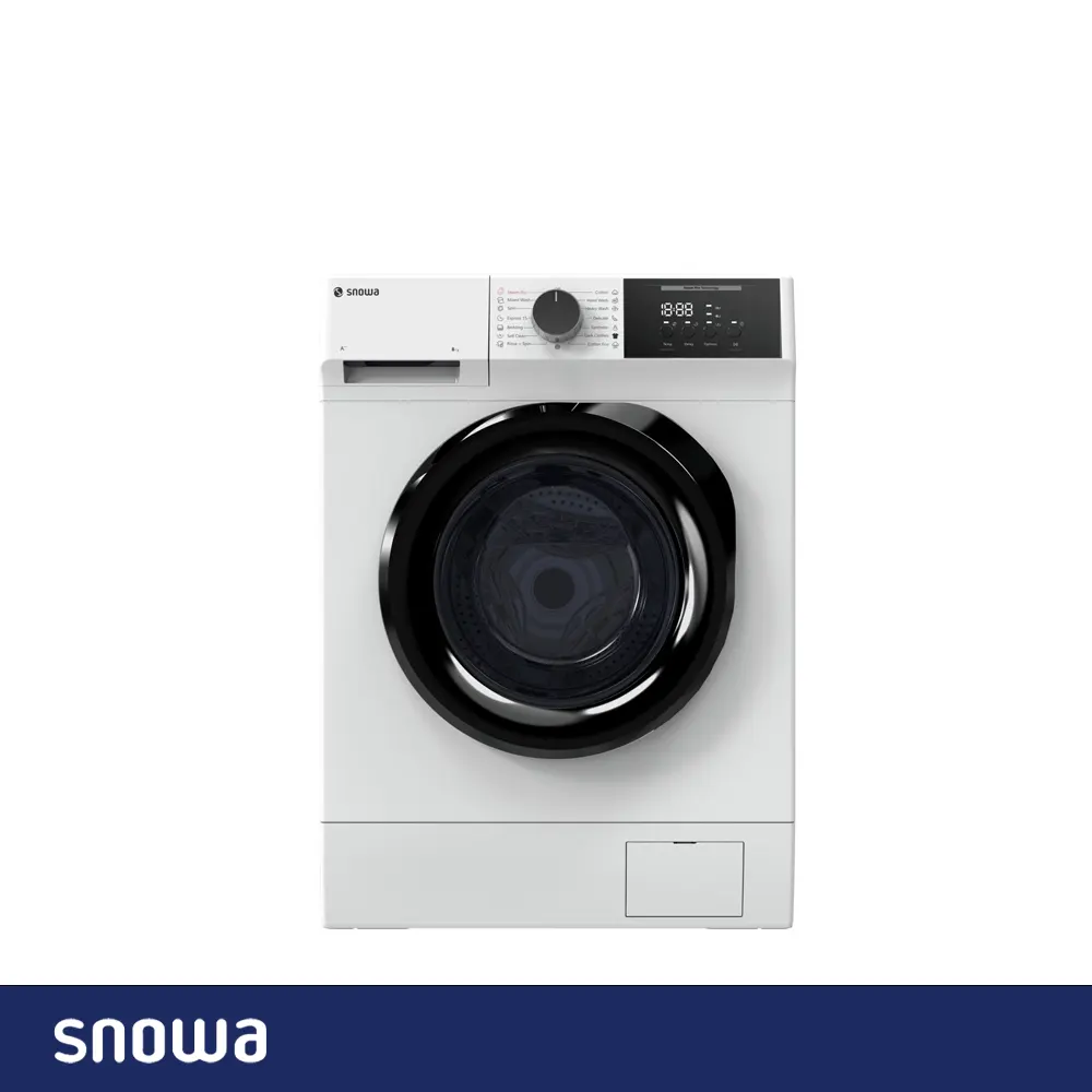 ماشین لباسشویی اسنوا سری آرتا 8 کیلویی مدل SWM-C81W سفید