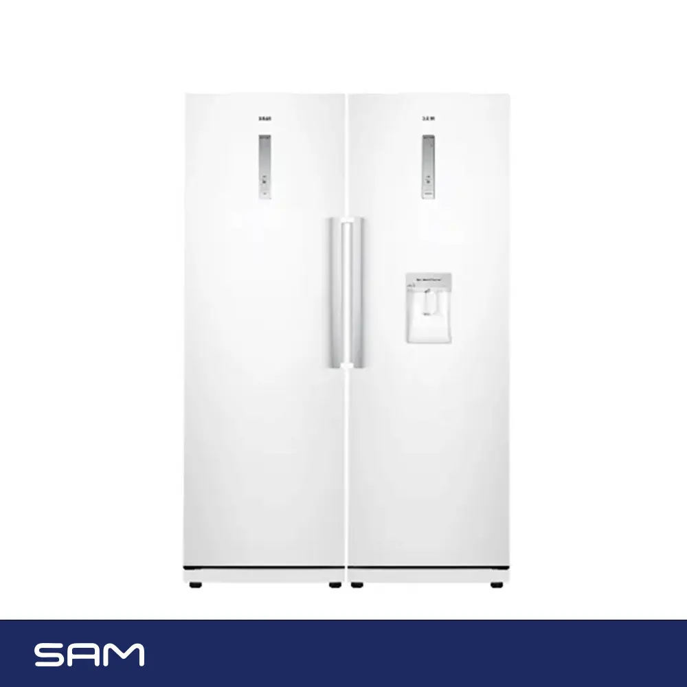 یخچال فریزر دوقلو 40 فوت سام مدل RR65-RZ65-W