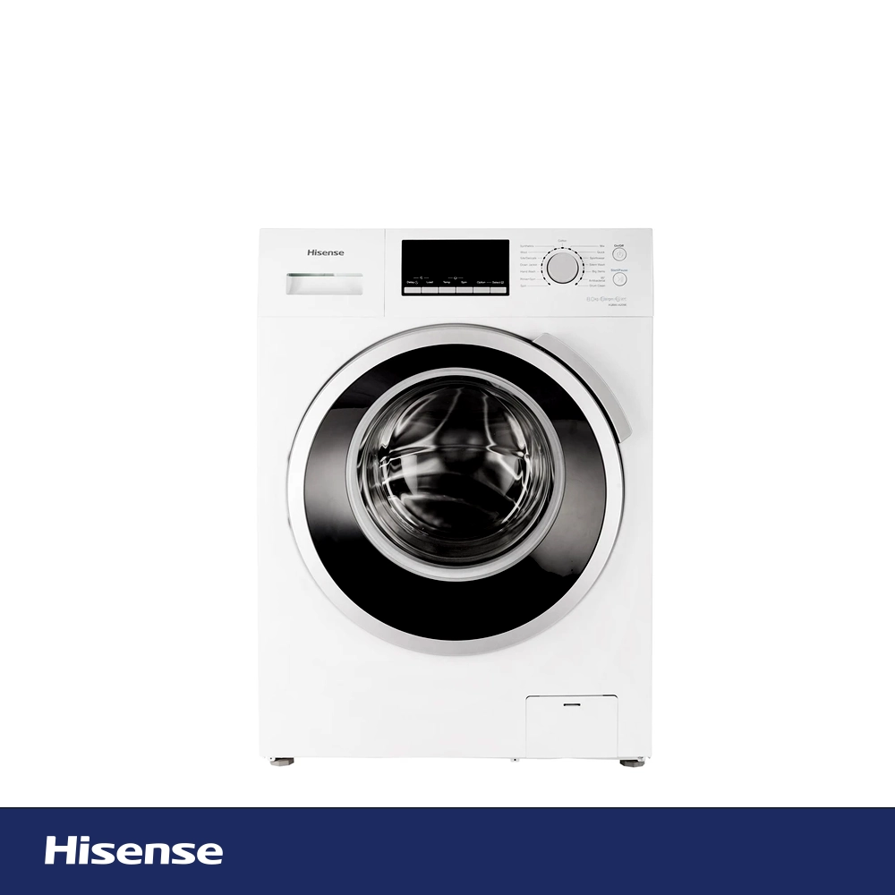 ماشین لباسشویی هایسنس مدل WFH8012D ظرفیت 8 کیلوگرم