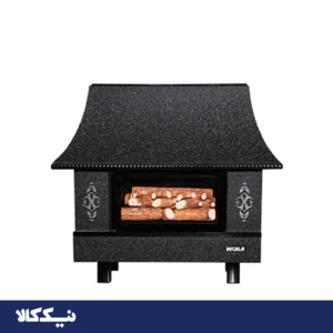 بخاری گازی شومینه ای نیک کالا 25000 مدل ثمین MC25
