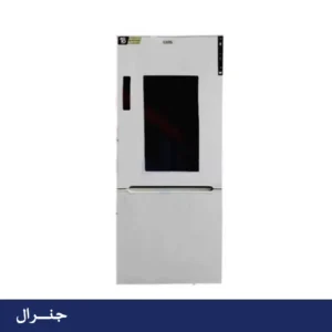 یخچال فریزر پایین جنرال 27 فوت مدل هوم بار سفید