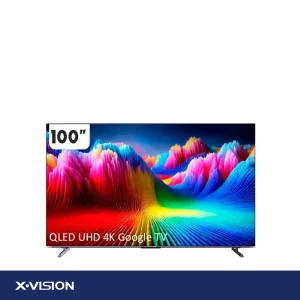 تلویزیون QLED هوشمند ایکس ویژن 100 اینچ مدل 100X25